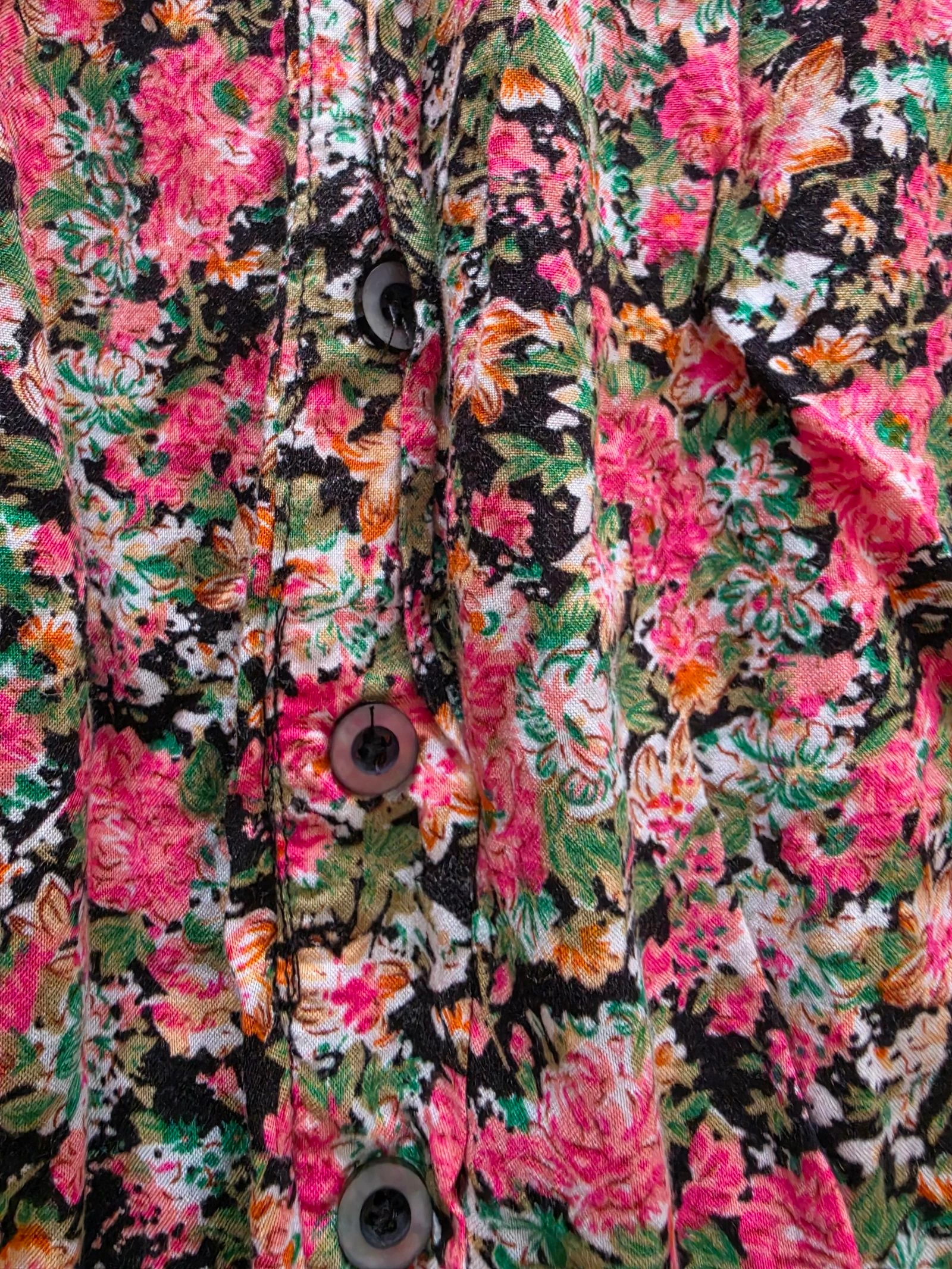 Pink Floral Print Short Jumpsuit – photo 4